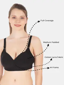 Tweens Lite Wite Minimiser Support Medium Padded Cotton-Spandex Bra