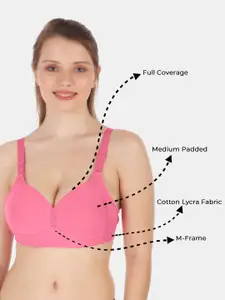 Tweens Lite Wite Minimiser Support Medium Padded Cotton-Spandex Bra