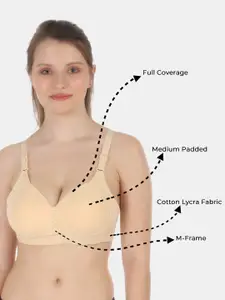 Tweens Lite Wite Minimiser Support Medium Padded Cotton-Spandex Bra