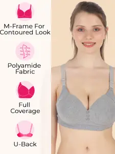 Tweens Pack of 2 Lite Wite Minimiser Support Medium Padded Cotton-Spandex Bra