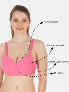 Tweens Pack of 2 Lite Wite Minimiser Support Medium Padded Cotton-Spandex Bra