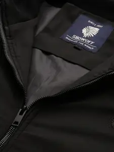 SHOWOFF Mock Collar Windcheater Bomber Jacket