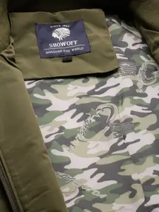 SHOWOFF Mock Collar Windcheater Bomber Jacket