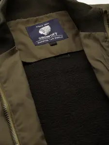 SHOWOFF Windcheater Stand Collar Taslon Bomber Jacket