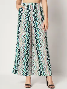 all about you Abstract Printed Top & Palazzo