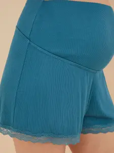 women'secret Women Ribbed Maternity Night suit