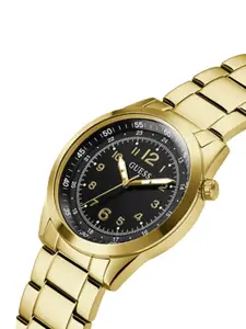 GUESS Men Stainless Steel Bracelet Style Straps Analogue Watch GW0493G2