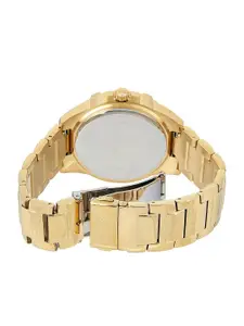 GUESS Women Embellished Dial & Bracelet Style Straps Analogue Watch W1156L2