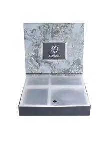 ZEVORA Men Leather Belt, Wallet, Keychain and Pen Gift Set