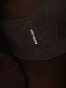 HRX by Hrithik Roshan Geometric Seamless Bra Full Coverage Lightly Padded