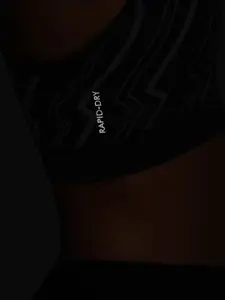 HRX by Hrithik Roshan Abstract Printed Full Coverage Lightly Padded Rapid-Dry Seamless Workout Bra