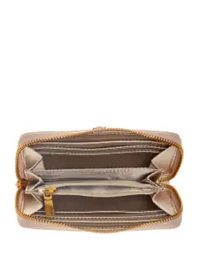 GUESS Women Brand Logo Printed Zip Around Wallet