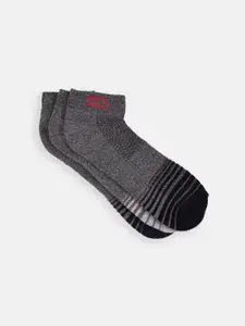 Ajile by Pantaloons Men Pack Of 3 Patterned Ankle-Length Socks