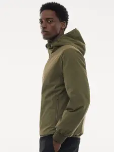 MANGO MAN Water-Repellent Bomber Jacket