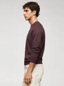 MANGO MAN Solid Pullover