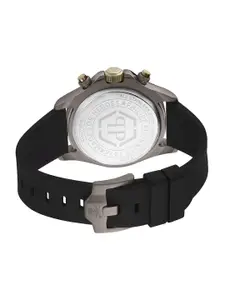 PHILIPP PLEIN Men Round Dial Water Resistance Analogue Watch PWVAA0323