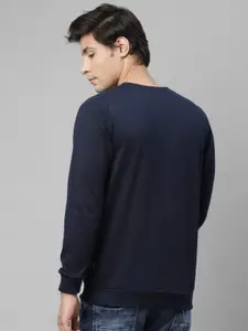 Rigo Solid Pullover Casual Sweatshirt