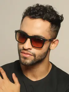 IDEE Men Square Sunglasses with UV Protected Lens IDS2956C2SG