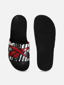 Reebok Men Ftw Printed Sliders