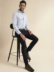 Andamen Premium Slim Fit Checked Cotton Formal Shirt