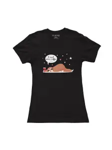 FFLIRTYGO Graphic Printed Cotton Night suit