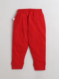 BUMZEE Boys Pack Of 2 Printed Cotton Joggers