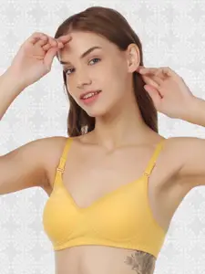 Designer Bugs All Day Comfort Non-Wired Lightly Padded Seamless Cotton T-Shirt Bra