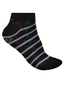 Dollar Socks Men Pack Of 5 Striped Ankle Length Socks