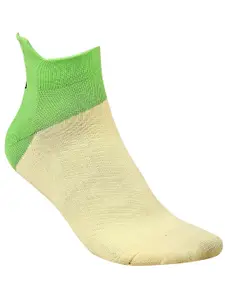 Dollar Socks Men Pack Of 5 Colorblocked Ankle Length Socks