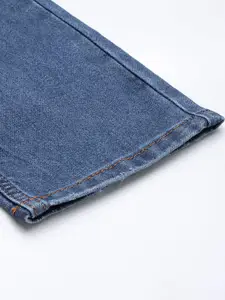 WROGN Men Mid-Rise Slim Fit Light Fade Stretchable Jeans