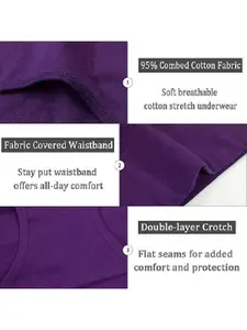 PLUMBURY Pack Of 3 High Waist Full Coverage Tummy Shaper
