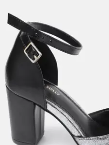 Allen Solly Pointed Toe Block Pumps