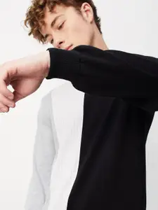 max Colourblocked Cotton Pullover