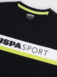 U.S. Polo Assn. Typography Printed Slim Fit T-shirt