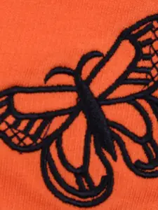 V-Mart Girls Mid-Rise Conversational Printed Cotton Shorts