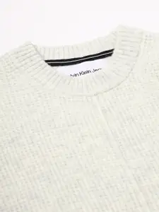 Calvin Klein Jeans Ribbed Woollen Pullover Sweater