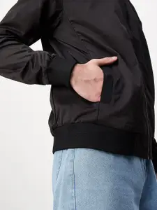 max Stand Collar Bomber Jacket