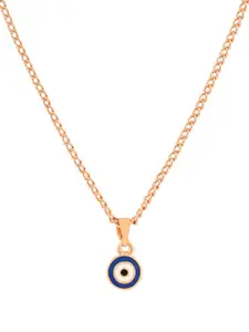Estele Rose Gold-Plated Pendant With Chain