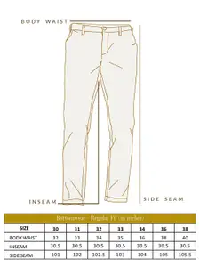 Andamen Men Ultra Cotton Chinos Trousers