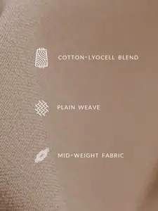 Andamen Premium Slim Fit Micro Checks Button Down Collar Cotton Casual Shirt