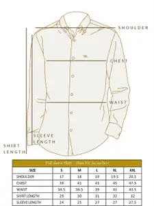 Andamen Premium Slim Fit Button Down Collar Cotton Casual Shirt