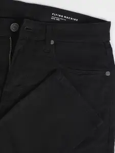 Flying Machine Men Tapered Fit Clean Look Stretchable Jeans