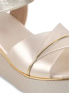 Mochi Open Toe Wedge Heels