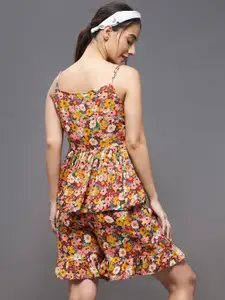 BAESD Floral Printed Top With Shorts