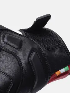 TVS Men Colourblocked Bike Riding Gloves