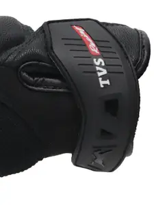 TVS Men Colourblocked Bike Riding Gloves