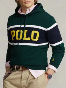 Polo Ralph Lauren Striped Hooded Pure Cotton Sweatshirt