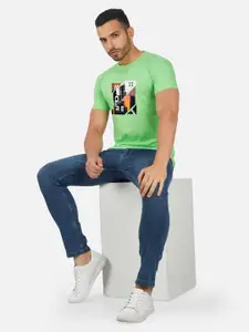 CHOZI Regular Fit Graphic Printed Round Neck Short Sleeve Cotton T-Shirt