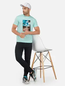 CHOZI Graphic Printed Cotton T-shirt