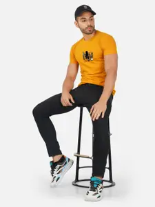 CHOZI Typography Printed Cotton T-shirt